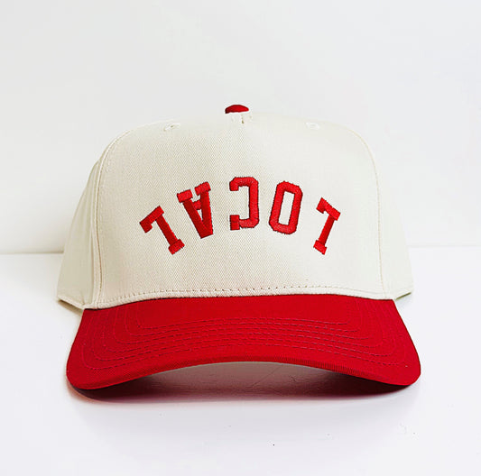 LOCAL HAT RED